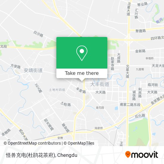 怪兽充电(杜鹃花茶府) map