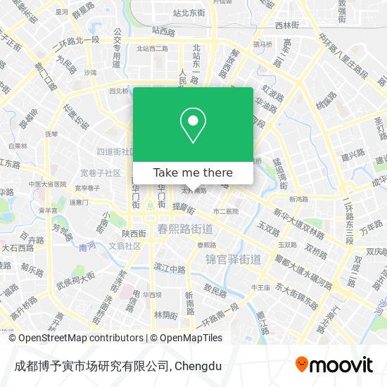 成都博予寅市场研究有限公司 map