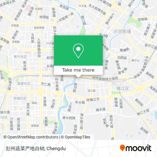 彭州蔬菜产地自销 map