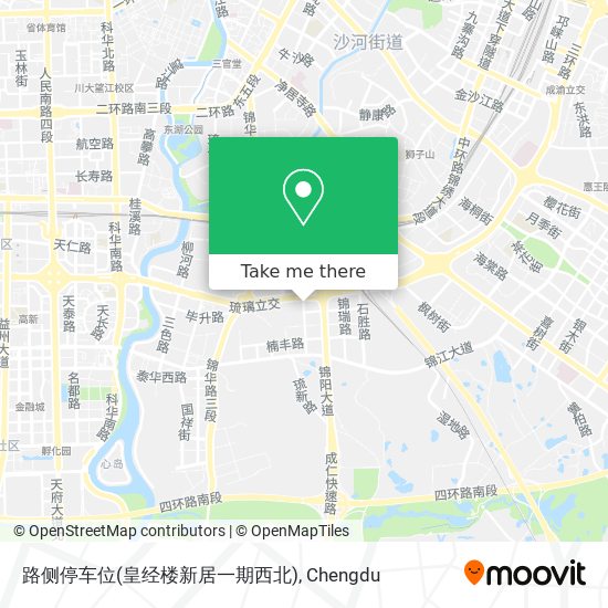路侧停车位(皇经楼新居一期西北) map
