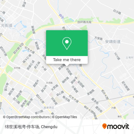 绵世溪地湾-停车场 map