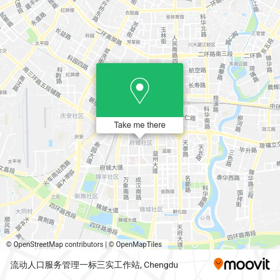 流动人口服务管理一标三实工作站 map