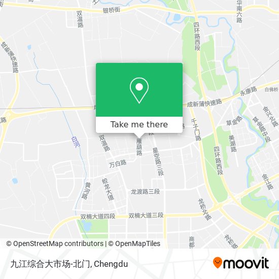 九江综合大市场-北门 map