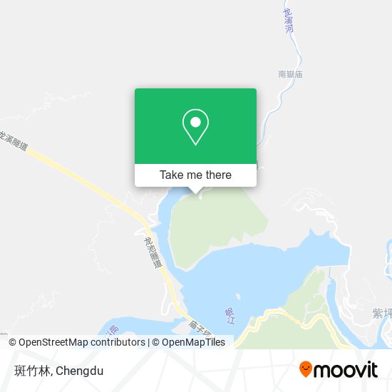 斑竹林 map