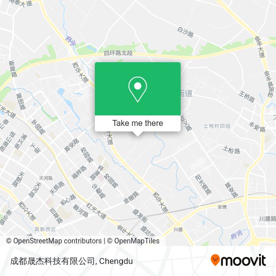 成都晟杰科技有限公司 map