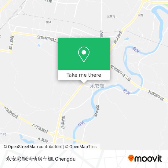 永安彩钢活动房车棚 map