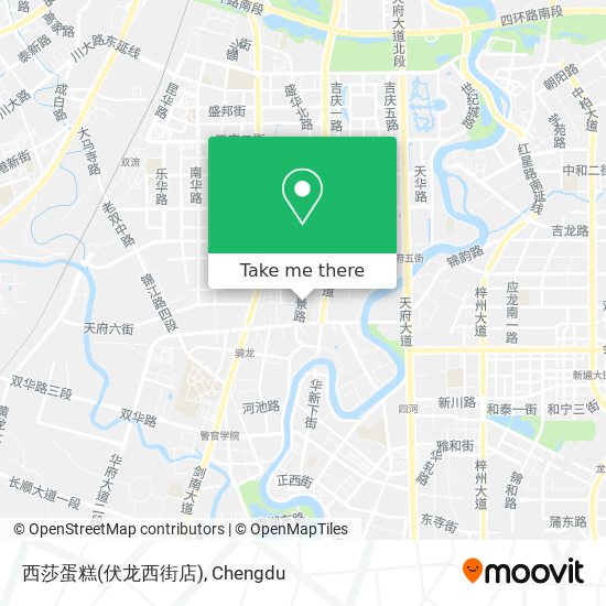 西莎蛋糕(伏龙西街店) map
