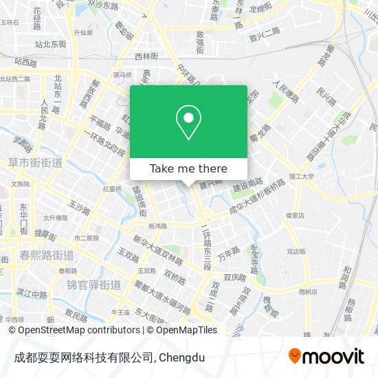 成都耍耍网络科技有限公司 map