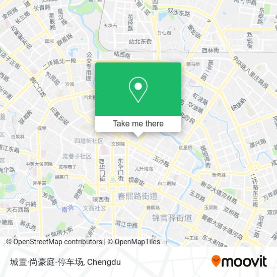 城置·尚豪庭-停车场 map