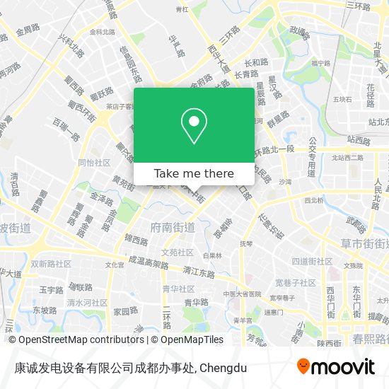 康诚发电设备有限公司成都办事处 map