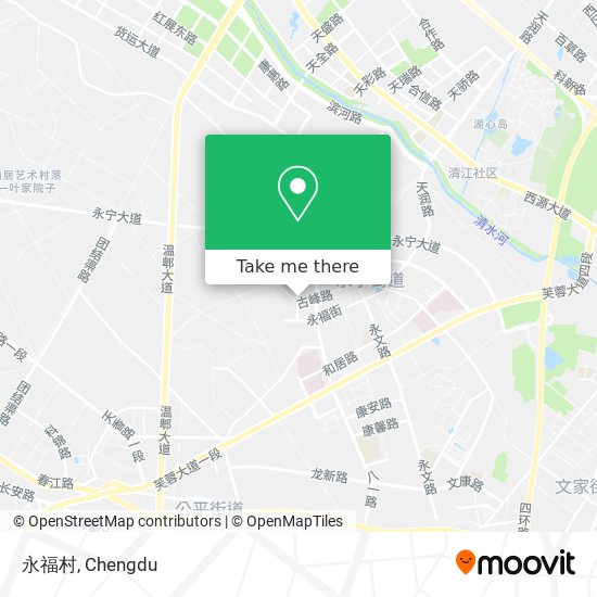 永福村 map
