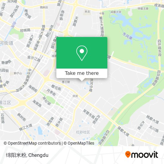 绵阳米粉 map