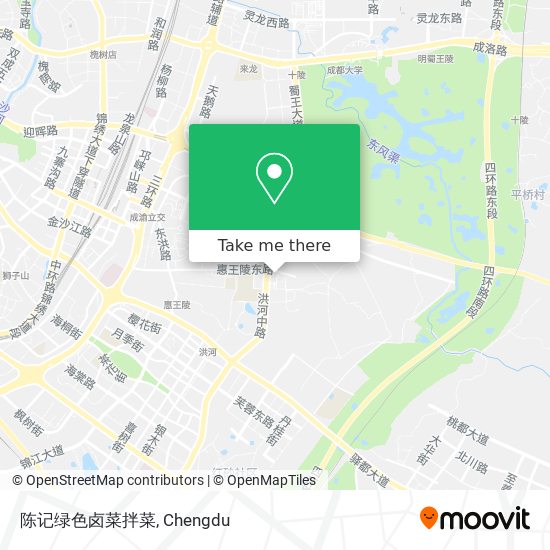 陈记绿色卤菜拌菜 map