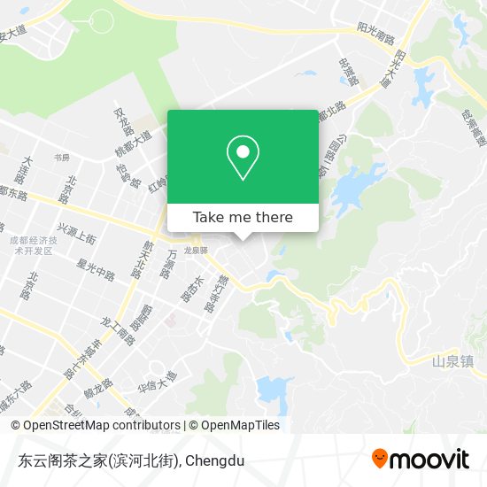 东云阁茶之家(滨河北街) map