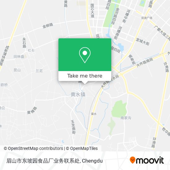 眉山市东坡园食品厂业务联系处 map