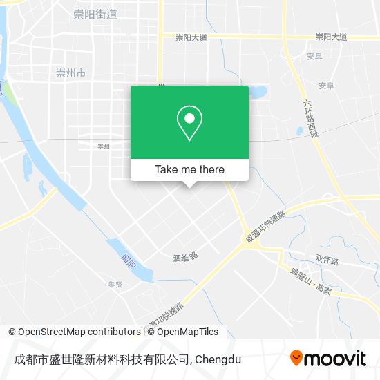 成都市盛世隆新材料科技有限公司 map