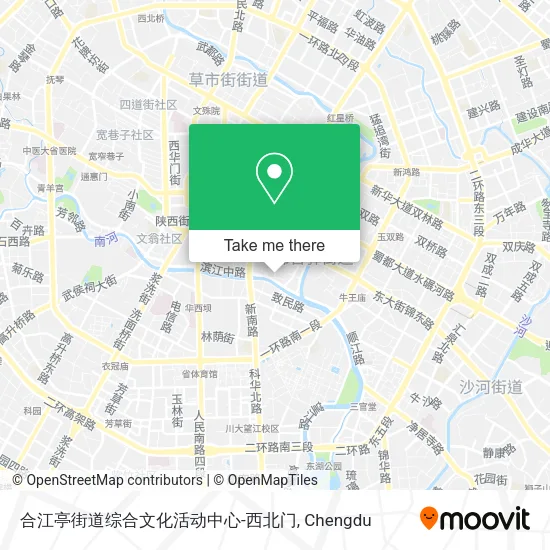 合江亭街道综合文化活动中心-西北门 map