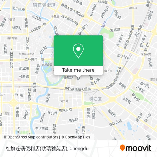 红旗连锁便利店(致瑞雅苑店) map