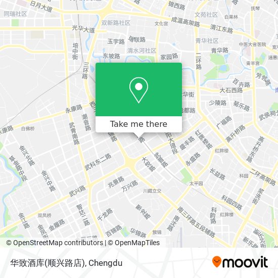 华致酒库(顺兴路店) map