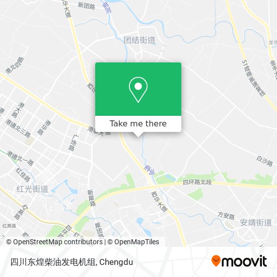 四川东煌柴油发电机组 map