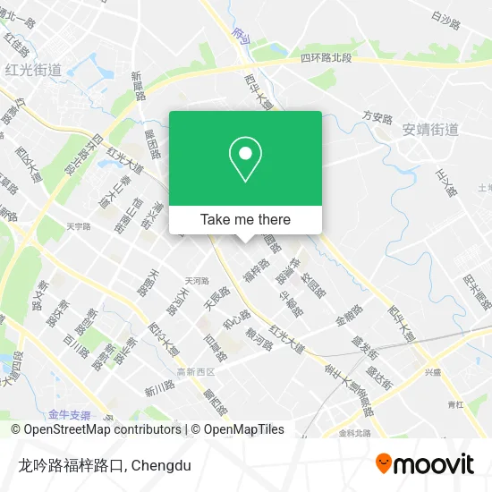 龙吟路福梓路口 map