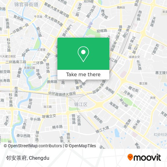 邻安茶府 map