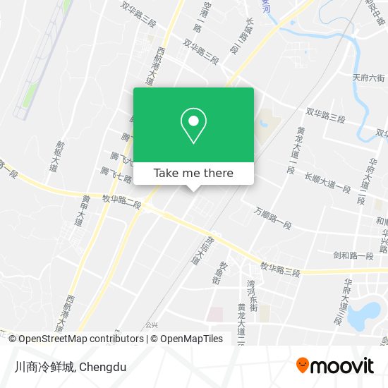 川商冷鲜城 map