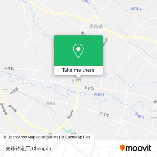 先锋铸造厂 map