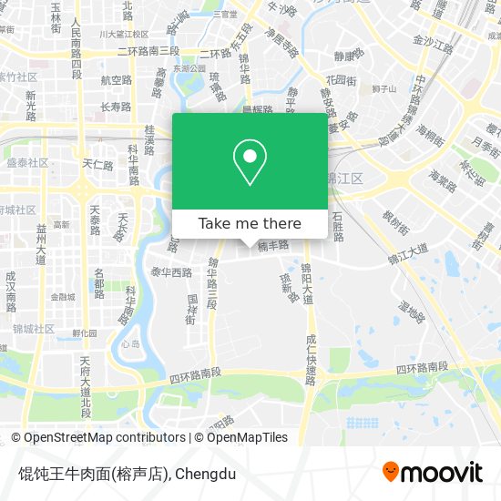 馄饨王牛肉面(榕声店) map