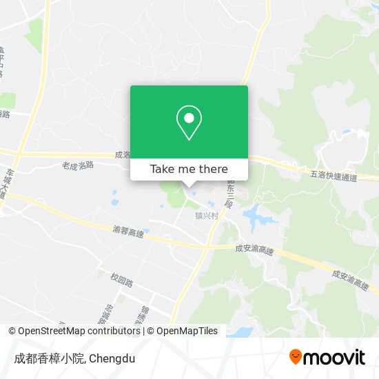 成都香樟小院 map