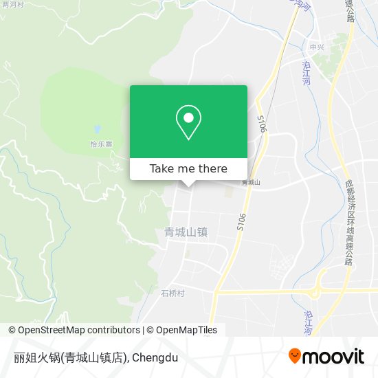 丽姐火锅(青城山镇店) map