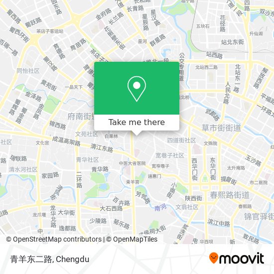 青羊东二路 map