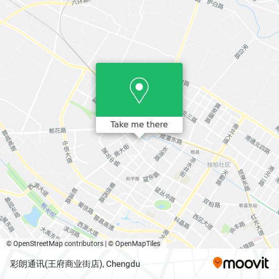 彩朗通讯(王府商业街店) map