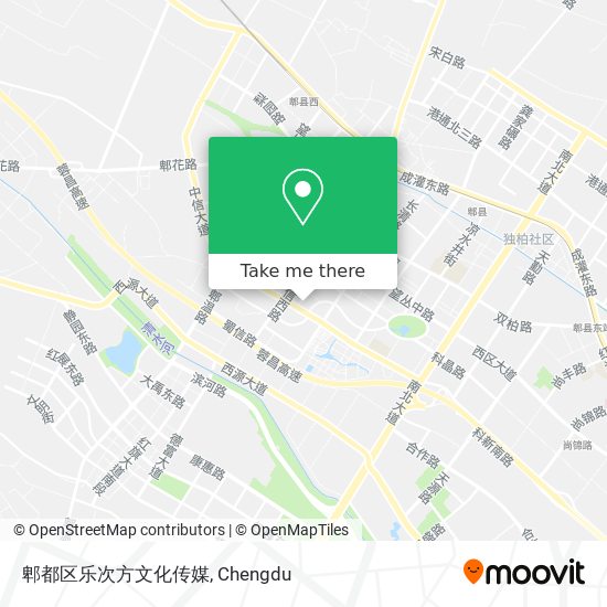 郫都区乐次方文化传媒 map