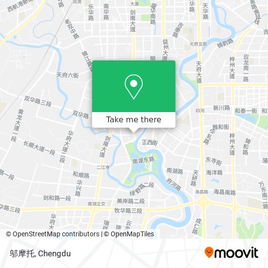 邬摩托 map
