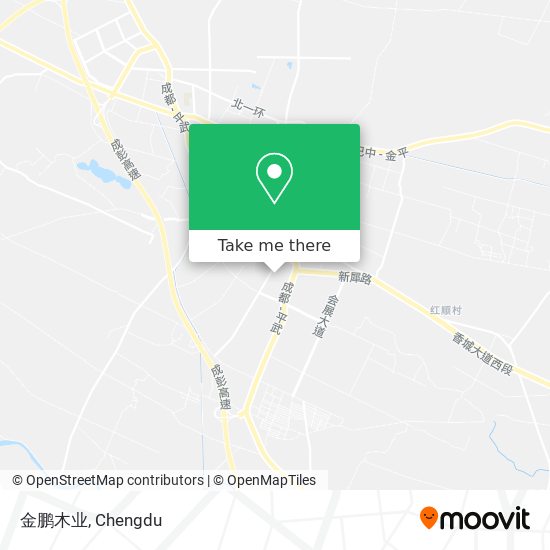 金鹏木业 map