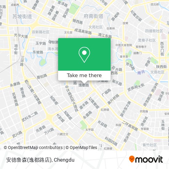 安德鲁森(逸都路店) map