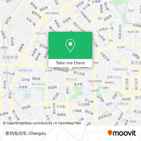 赛鸽电动车 map