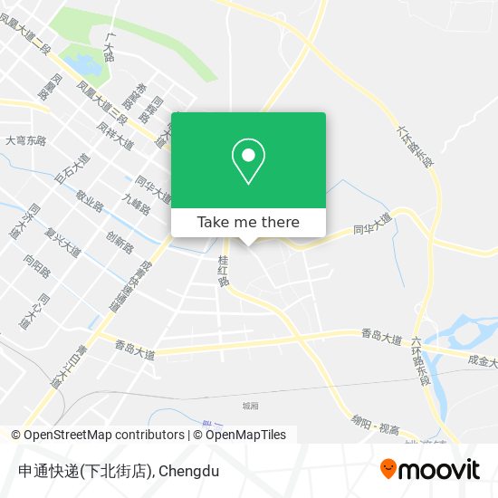 申通快递(下北街店) map