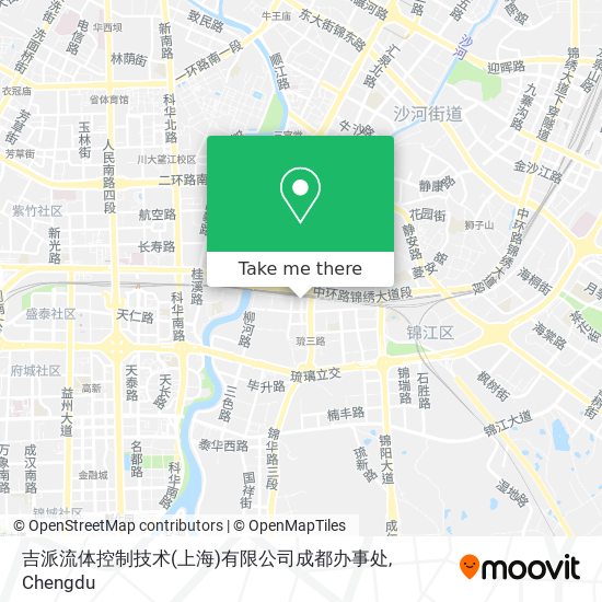 吉派流体控制技术(上海)有限公司成都办事处 map