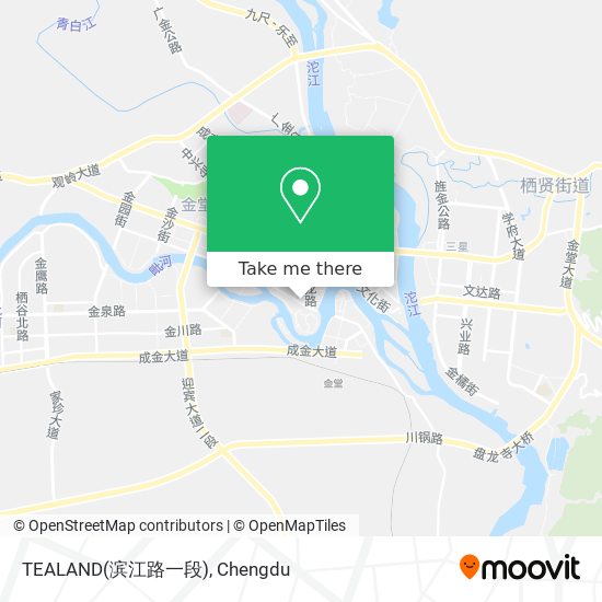 TEALAND(滨江路一段) map