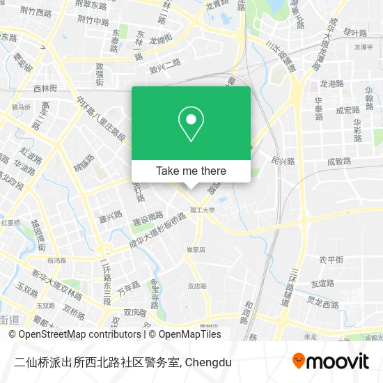 二仙桥派出所西北路社区警务室 map