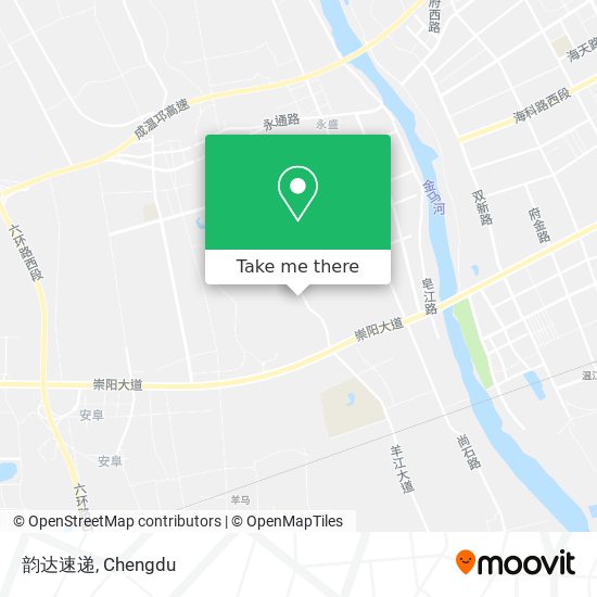 韵达速递 map