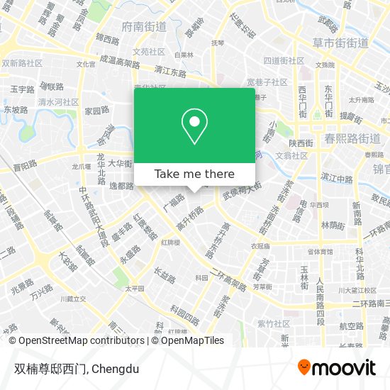 双楠尊邸西门 map