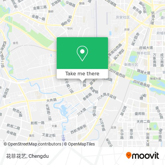 花菲花艺 map