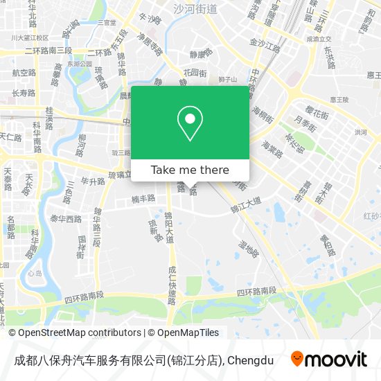 成都八保舟汽车服务有限公司(锦江分店) map