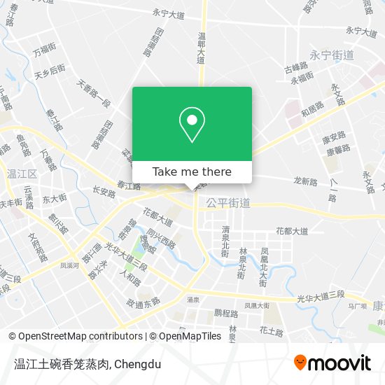 温江土碗香笼蒸肉 map