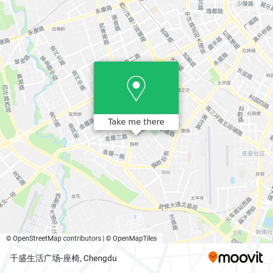 千盛生活广场-座椅 map