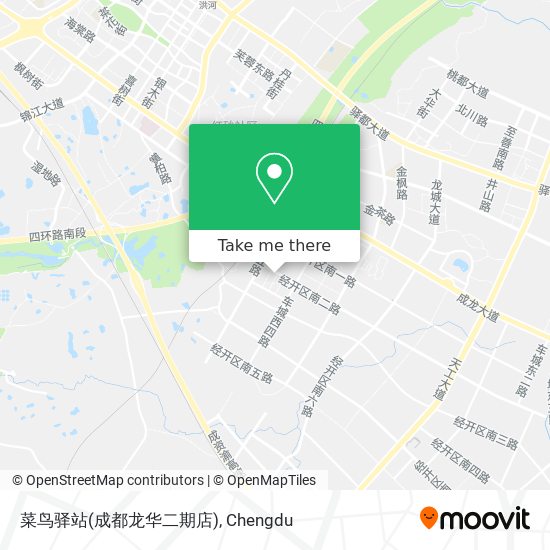 菜鸟驿站(成都龙华二期店) map