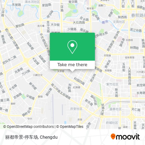 丽都帝景-停车场 map